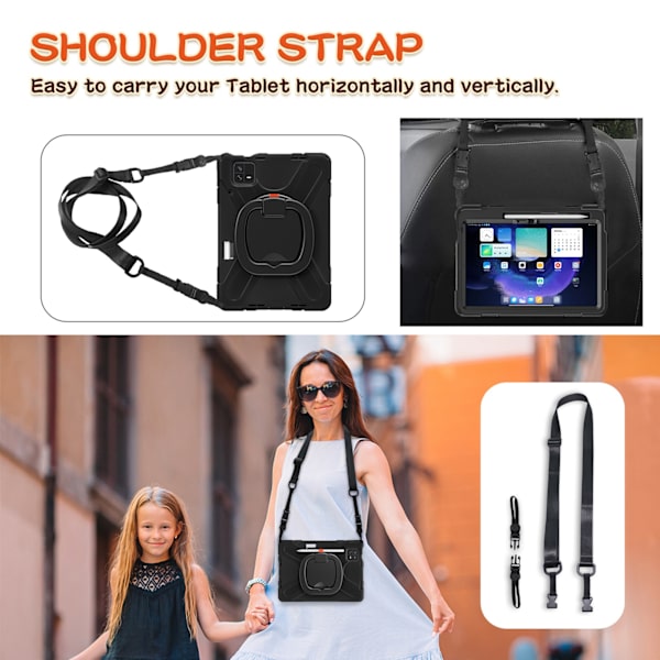 Xiaomi Mi Pad 6 Pro Robust Tablet Cover - Sort