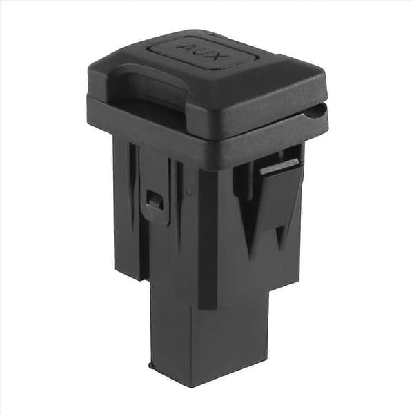 【03】Auxiliary Port 39112--A01 för Fit Auto Parts AUX Auxiliary Input Jack Audio Interface Audio Input Ja Black
