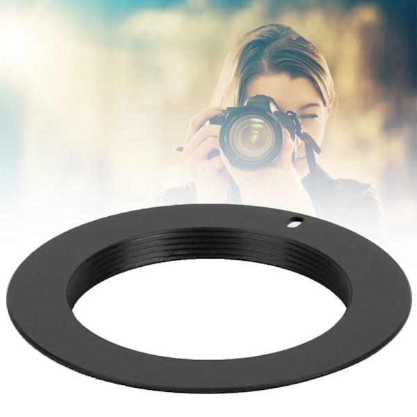 M42-AI Objektivadapterring av aluminiumlegering för M42-objektiv till Nikon AI-kamera