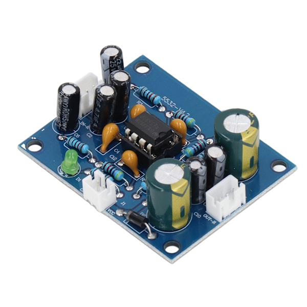 Forforstærker Modul Audio Forforstærker Board NE5532 Chip Tilbehørsdel til Udskiftning
