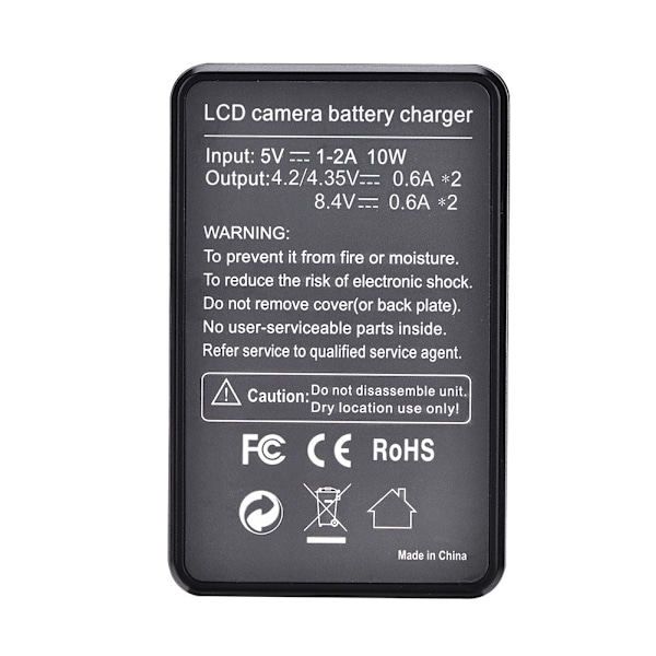 Kamera Batteri Dobbelt Oplader med USB Kabel til Sony NP-FZ100 Batterier Tilbehør