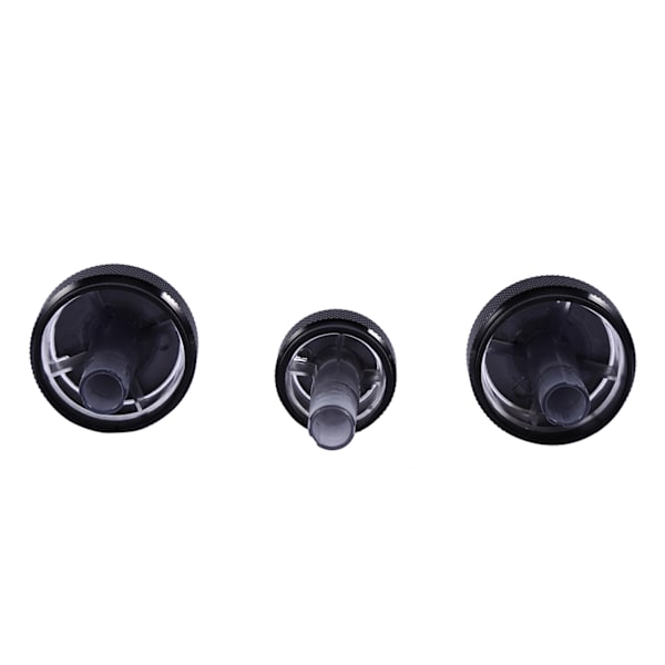 Varmelegeme Dash A/C Kontaktknapper Sorte Kontrolknapper til Golf MK4 Passat B5 Bora