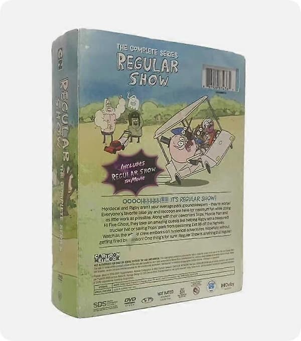 【03】Regular Show - TV-serien Sæson 1-8 DVD Engelsk version 20-Disc Box Set Alle Regioner
