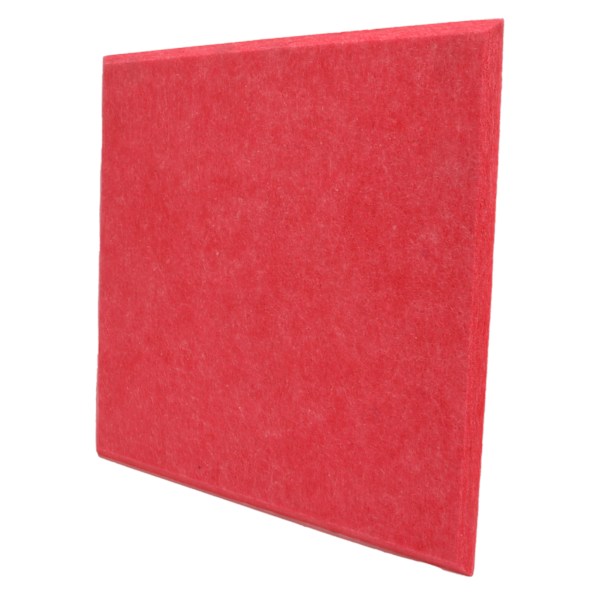 6 stk. Akustisk Absorptionspanel Fortykket Reducer Efterklang Lydisoleret Polstring Absorber (Pink)