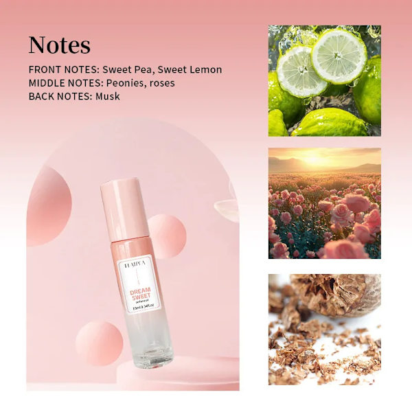 Parfume Gradient Roll-on Parfume Roll-on Blomst Sød Alkoholfri 10ml