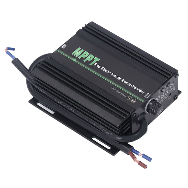 Solar Charge Controller JNEVS Elektrisk Fordon MPPT Regulator Inställbar Spänning med LED Statusindikation