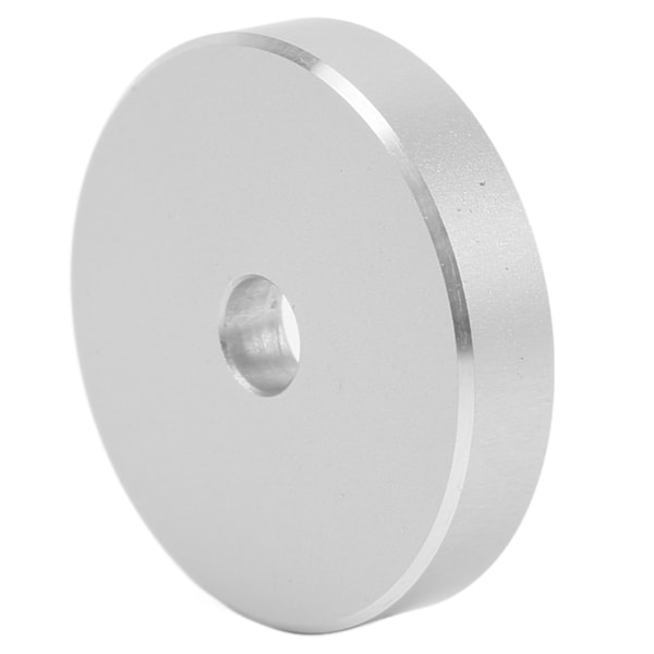 Fonografpladeadapter Metal Drejeskive Disk Tilbehør Reservedel Sølv