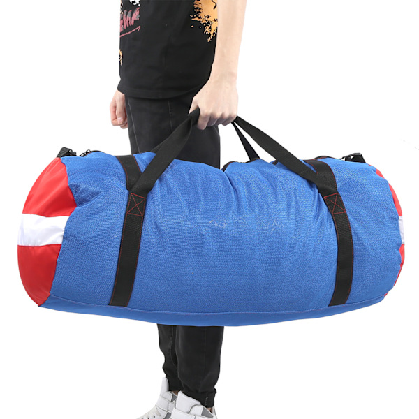 Dykförvaring Mesh Axelväska Pack Handväska Utrustning för Fenor Våta Kläder PVC OxfordBlue