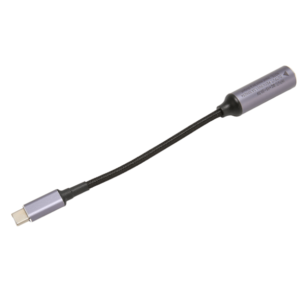 DC til Type C Kabel 2.5x0.7mm 100W Hun Input til Han Output Auto Identifikation Type C til DC2507 Kabel til PC Telefon