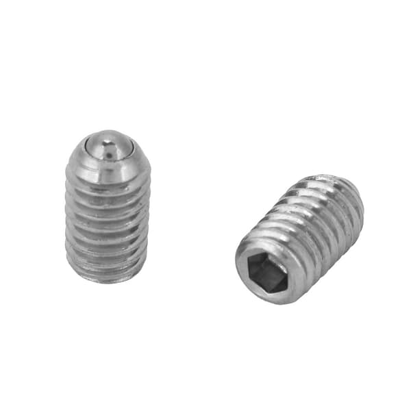 20 stk. sæt Rustfrit Stål Gevind Hex Fjeder Kugle Stempel Skrue (M6*10)