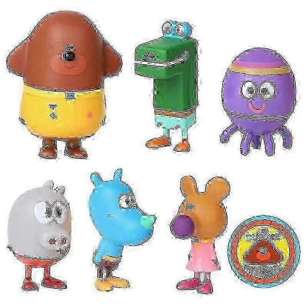 Hey Duggee Serie Anime Actionfigur Pvc Skrivebordsbilpynt Fødselsdagsgave Til Børnefans -yx