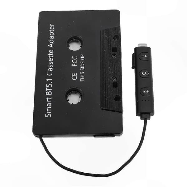 5V Bluetooth kassetteadapter BT5.1 trådløs Aux kassetteafspiller til bil og lastbil med universel kompatibilitet