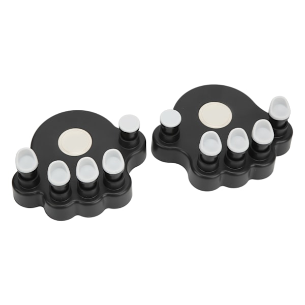 2 ST Piano Finger Exerciser Silikon Handgrepp Tränare Ergonomisk Spänningsförstärkare