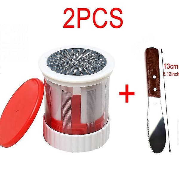 Smart Cutter Innovations Smörkvarnar Bredbart smör direkt från kylskåpet Prylar Ostrivjärn Smörkvarnar Kockar 2pc