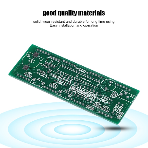 DIY Elektronisk Ur Kit C51 SCM Proces Lysstyring Stor LED Skærm Komponenter