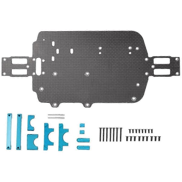 Opgrader kulfiberchassisdele til WLtoys A959 A979 A959B A979B 1/18 RC biludskiftning
