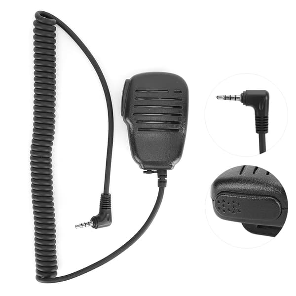 MH34B4B Högtalarmikrofon WalkieTalkie Handmikrofon för YAESU VX2r VX3r VX5r FT60R