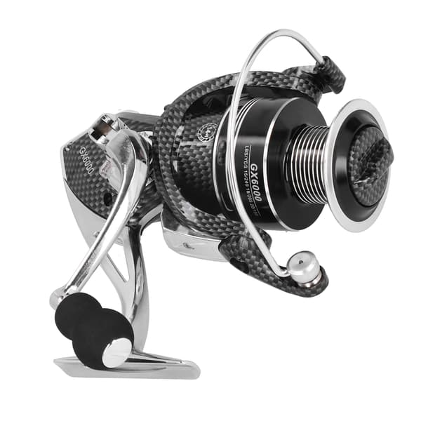 Metal Spinnefiskespule Havestang Gapless Duplex Leje Fiskesnøre Spoler TilbehørGX6000
