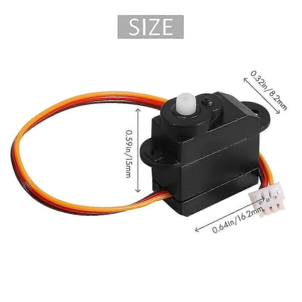 2G Digital Servo 2.2G Servo til mikromodel fly, biler, lastbiler Orlandoo Hunter opgraderingsdele Univ