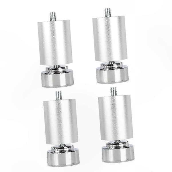 Robust møbelstøtte med justerbare metalben og M10-gevindforbindelse Argent 6cm