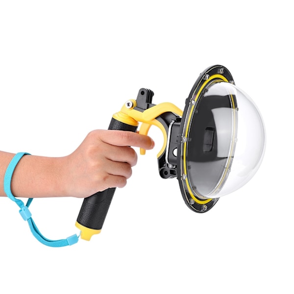 TELESIN Professionel Dome Port Vandtæt Etui Hus til GoPro Hero 5/6/7 Kamera
