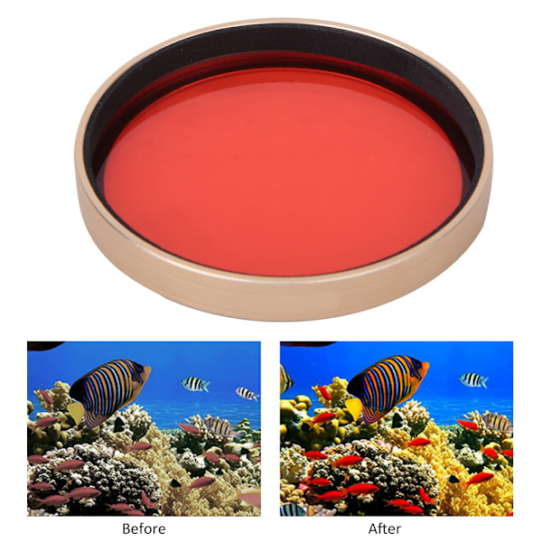 JSR Junestar Polarisationsfilter Dykkerfotografering med Vandtæt Etui til OSMO POCKET