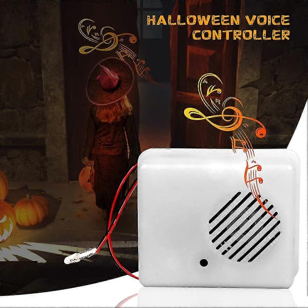Halloween Lydsensor Skrig Højttaler Skrigende Tricky Stemmeaktiverede Rekvisitter Skræmmende Lyd