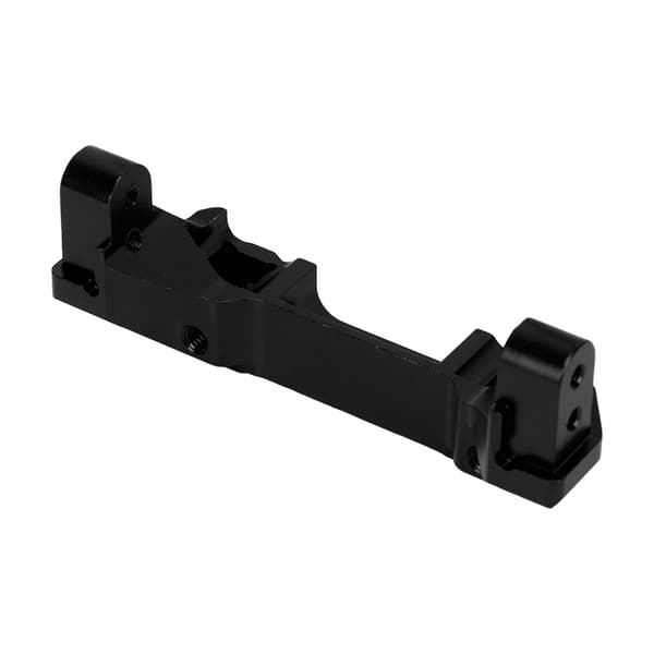 RC Crawler Bil Bagagerumsstråle Bagerste Kollisionssikkert Base Aluminium Legering Portal Aksel Dele Sort