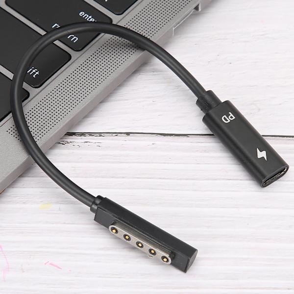 Adapterkabel Överföring Typ C PD Snabbladdning för Microsoft Surface 1/2 / RT Dator Telefon Verktyg