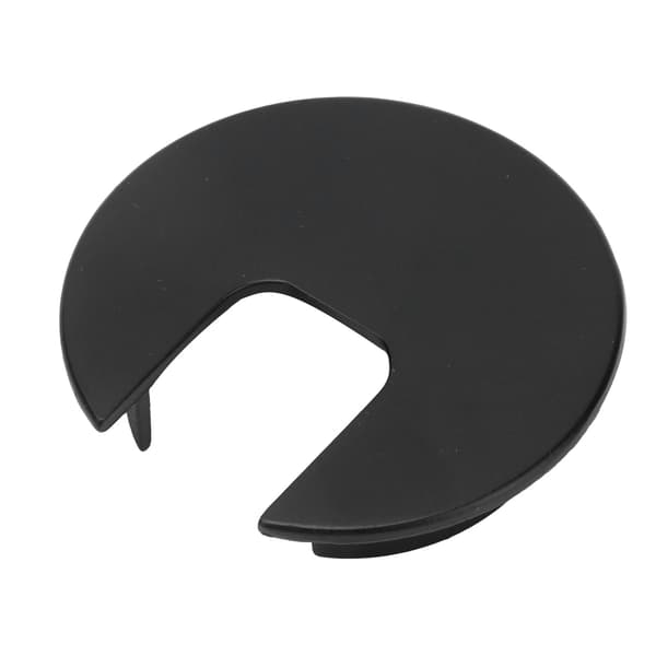 Bordskuffe 50 mm Kontor Computer Grommet Kabelhulafdækning Zinklegering Bordledning Organizer