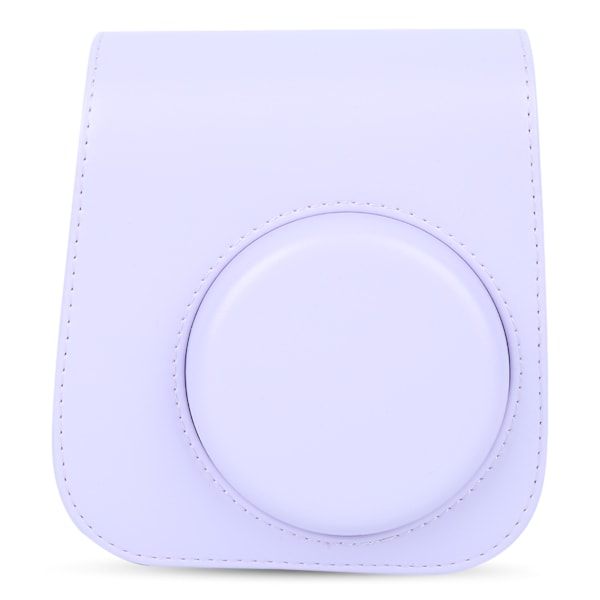 PU Læder Taske med Skulderrem til Fujifilm Instax Mini 11 Kamera Lilla