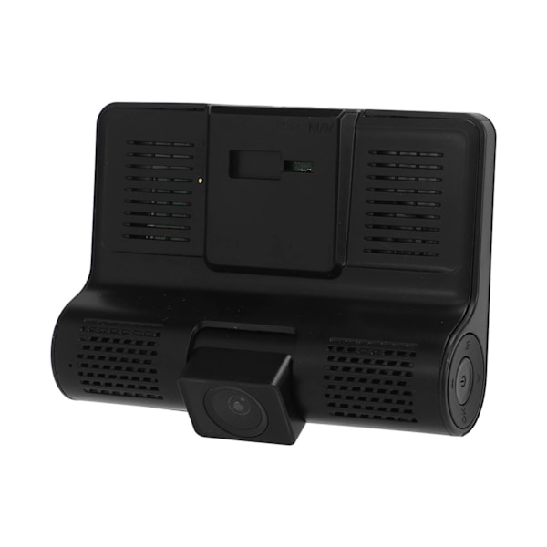 HDR Bil DVR Kamera Hög Definition GPS Gravitationssensor Mörkerseende 3 Linser Körinspelare för Monitor