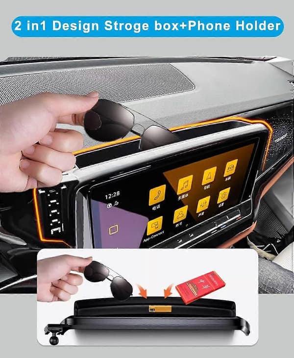 【03】Th25 Seneste model biltelefonholder til Toyota Corolla/Corolla Cross tilbehør