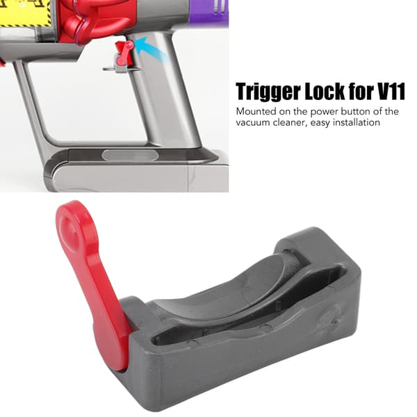 Dammsugare Strömbrytare Lås för V7 V8 V10 V11 V15 - Grå (3-pack)