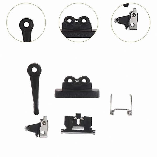 Justerbar hårklipperfjeder til barberværktøj model 8148 Black