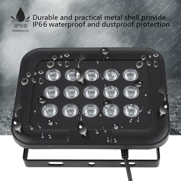 DC 12V 15st IR Infraröda LED-array Lampa IP66 Vattentät Mörkerseende för Säkerhetskamera