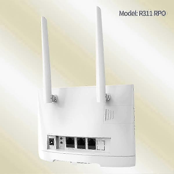 R311pro Langaton 4G/5G WiFi-reititin SIM-korttipaikalla, EU-pistoke - 300 Mbps