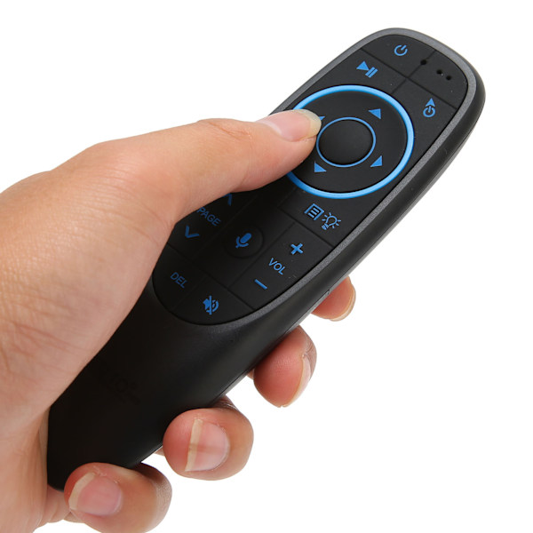 Röstfjärrkontroll Känslig Multifunktionell Bluetooth Luftfjärrkontroll för Android System TV Protector G10S PRO BT