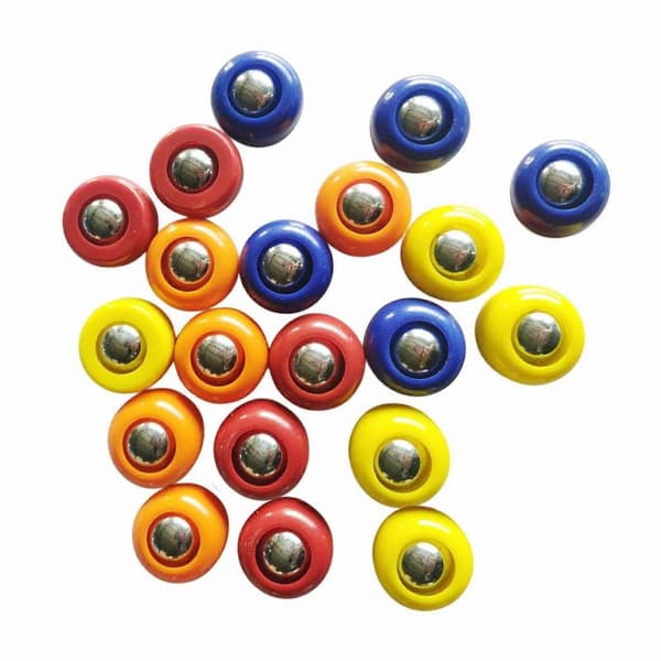 Shuffleboard-puckar för bordsspel, curlingtillbehör 20Pcs 2.5x1.56cm