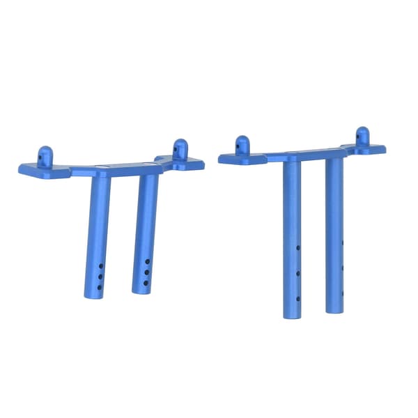 RC Car Shell Column Bracket RC metall aluminium karossmonteringsset RC modell bildelar för ARRMA 1/10 RC fordon blå