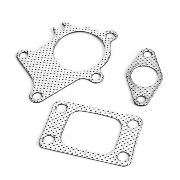 T3/T4 Turbo 38mm/1.5in Packning Downpipe Combo Kit - 5-Bults Anslutning