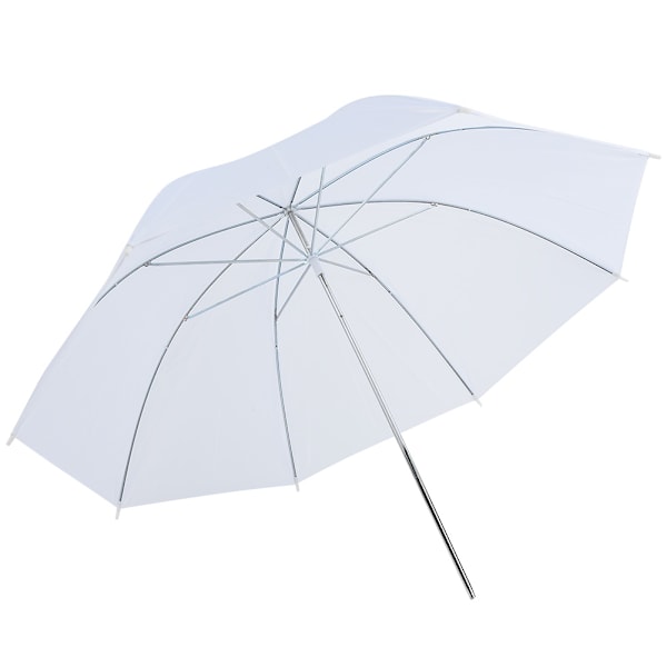 83 cm Gennemskinnelig Hvid Soft Paraply til Fotostudie Flash Lys Diffuser Softlight