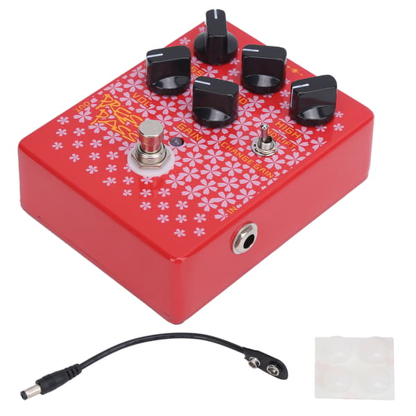 Basguitar Effektpedal Driver med DI Rørforstærker XLR Udgang Instrumenttilbehør CP‑59