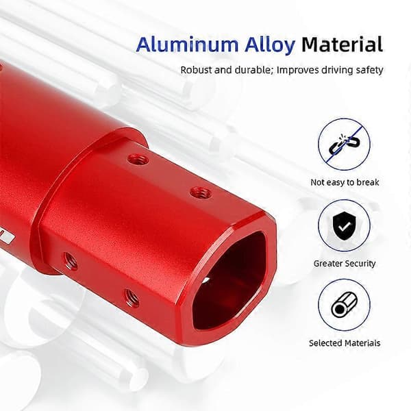 【03】Scooter Aluminium Främre Stång Förlängningsrör Balk Justerbar Höjdökning För Ninebot Max G30/G30D/G30LP/G30E TillbehörCJY Black for Max G30