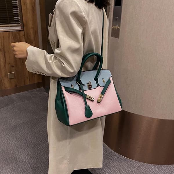 Stilful Grøn Tote Bag til Kvinder Rummelig og Alsidig Design Green