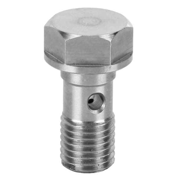 Turbo Oliefødebegrænser M10x1.25 Rustfrit stål Begrænset fitting Passer til Mitsubishi TD02 TD03 TD04