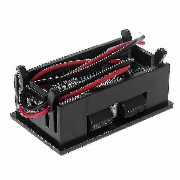 Digitaalinen volttimittari 12V akun jännitemittari autoon ja moottoripyörään USB 5V 2A -lähdöllä