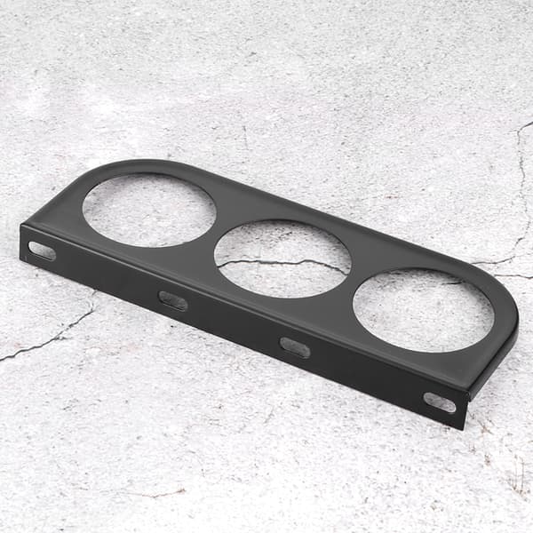 Kolminkertainen 52mm/2 tuuman 3-reikäinen mittariston asennuskiinnike