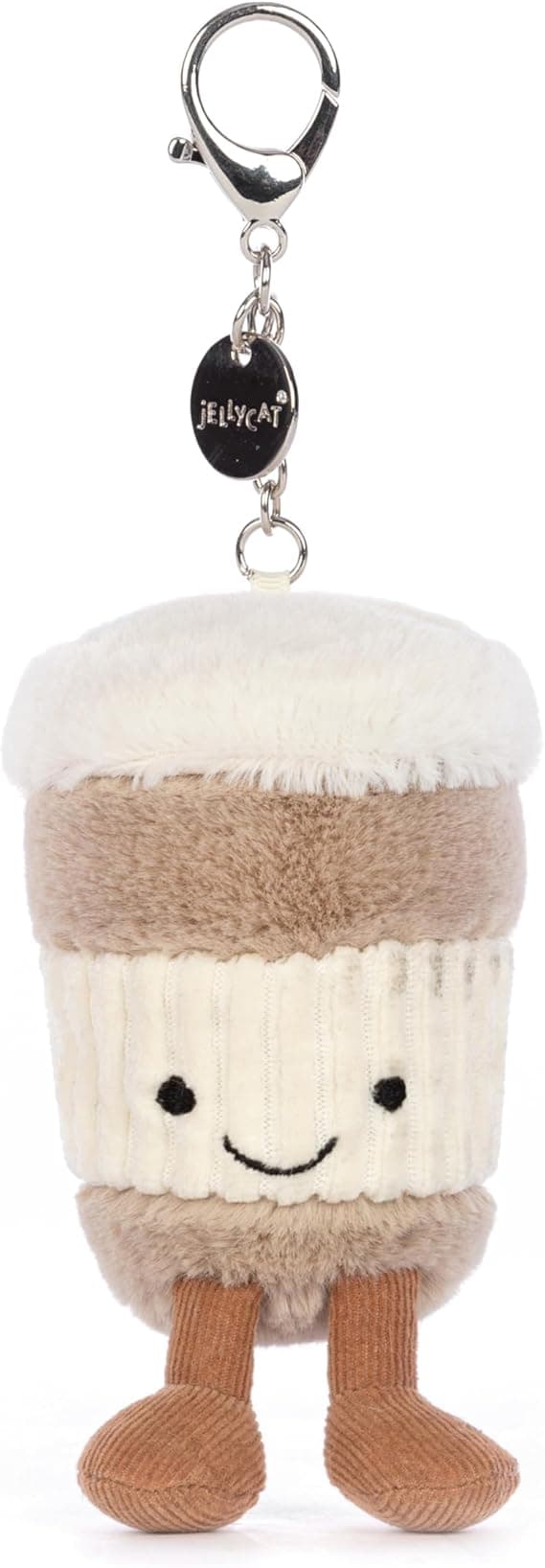 【03】Jellycat Fun To Go Coffee Bag Nøglering, Coffee To Go