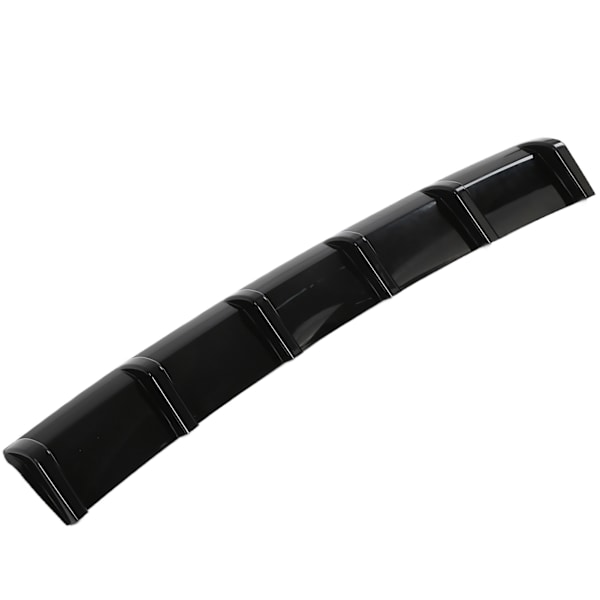 Bagkofanger Diffuser Fin Spoiler Chassis Splitter Blank Sort Aerodynamisk Tilbehør Universal til Bil